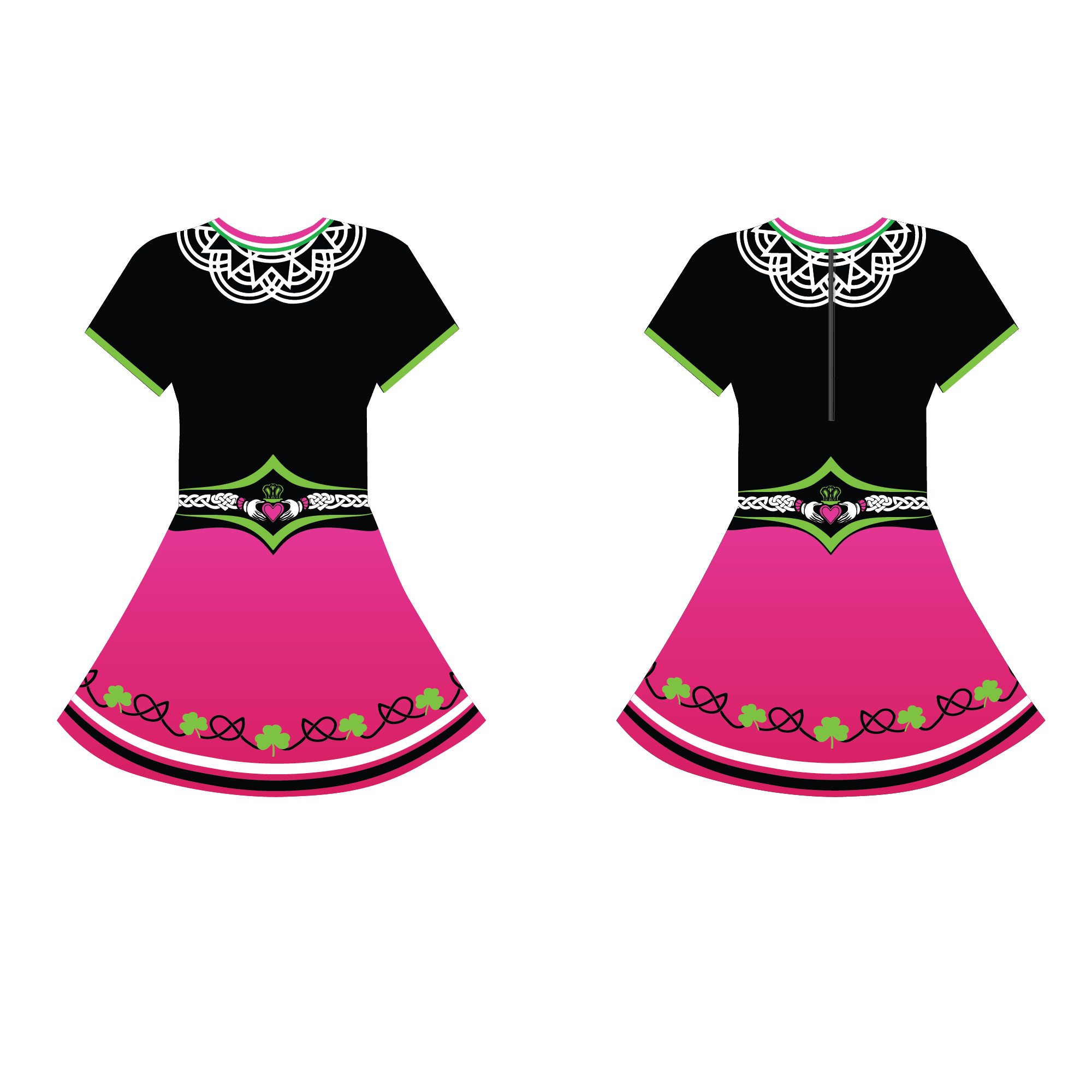 Heartlands Short Sleeve Dance Dress - Optimum Teamwear