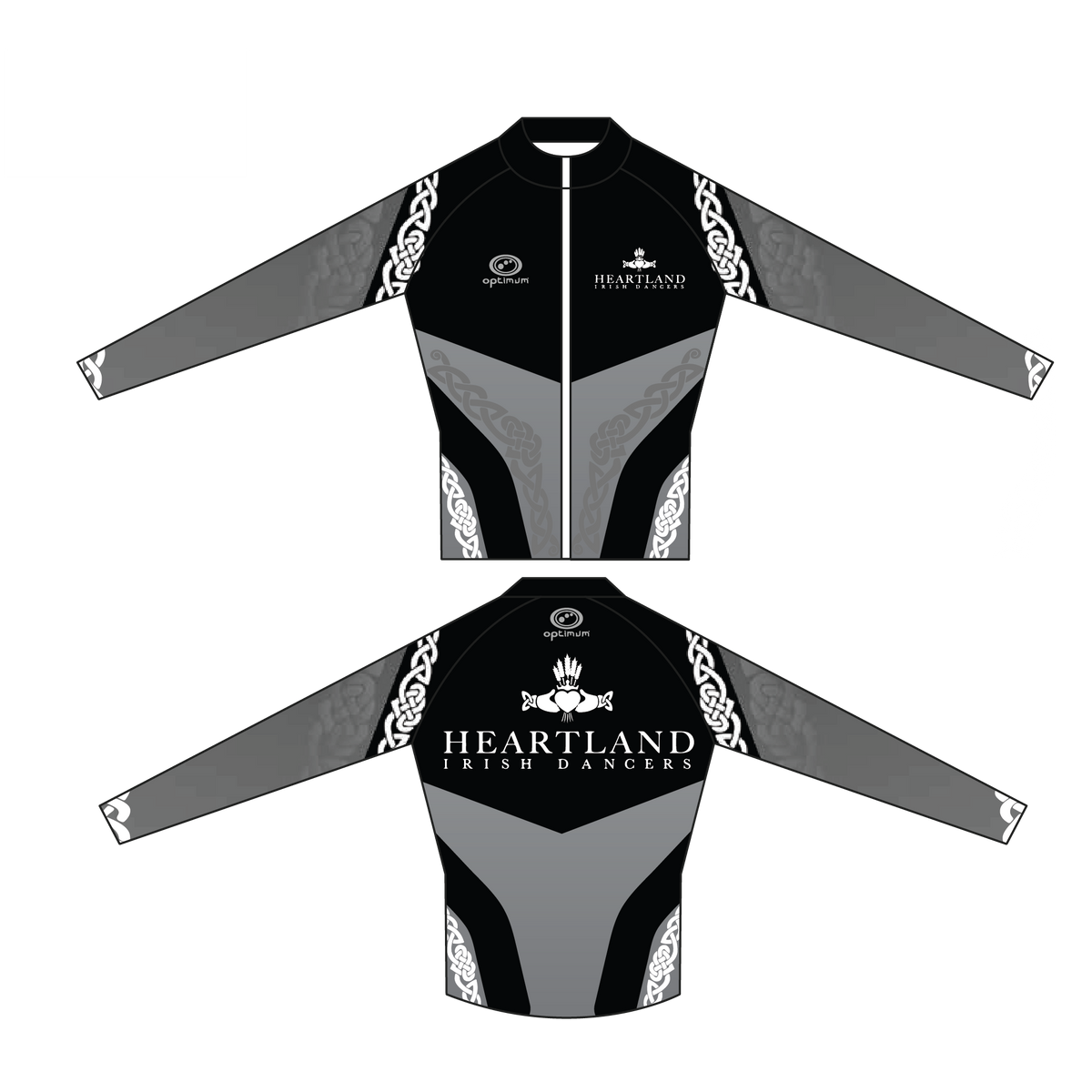 Heartlands Tracksuit Top - Optimum Teamwear