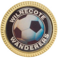 STEEL BADGE (1in CENTRE) - 1.25in - Optimum Teamwear