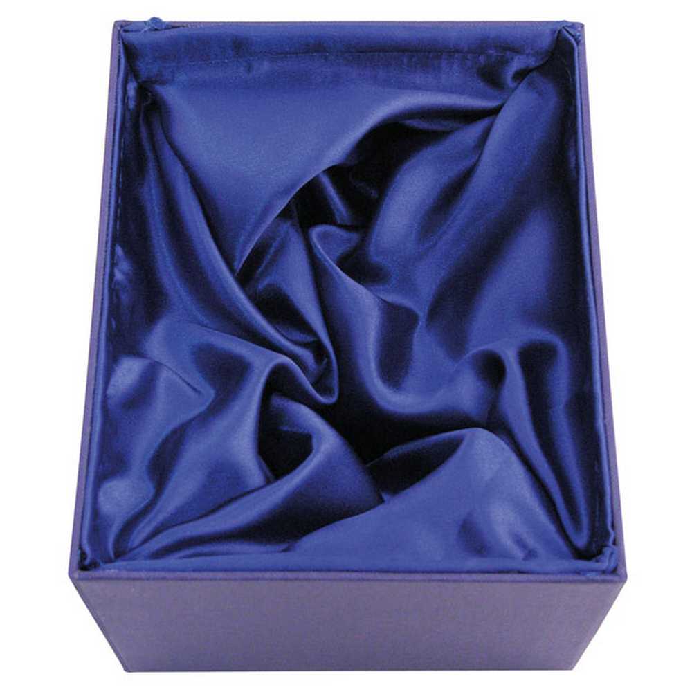 BLUE PRESENTATION BOX FITS 1 WINE OR 2 WHISKEY OR 2 BRANDY - 218 x 148 x 100mm