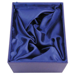 BLUE PRESENTATION BOX FITS 1 WINE OR 2 WHISKEY OR 2 BRANDY - 218 x 148 x 100mm