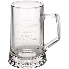 CRYSTAL TANKARD - 1/2 PINT