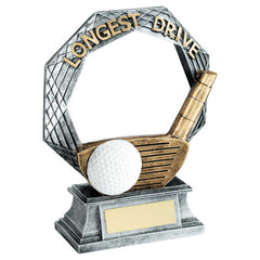 BRZ/PEW/WHITE GOLF OCTAGON SERIES WITH PLATE LONGEST DRIVE - 6in