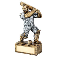 BRZ/PEW CRICKET 'BEASTS' FIGURE WITH PLATE - 6.75in