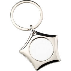 METAL STAR KEYRING (1in CENTRE) - 1.75in - Optimum Teamwear