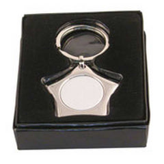 METAL STAR KEYRING (1in CENTRE) - 1.75in - Optimum Teamwear