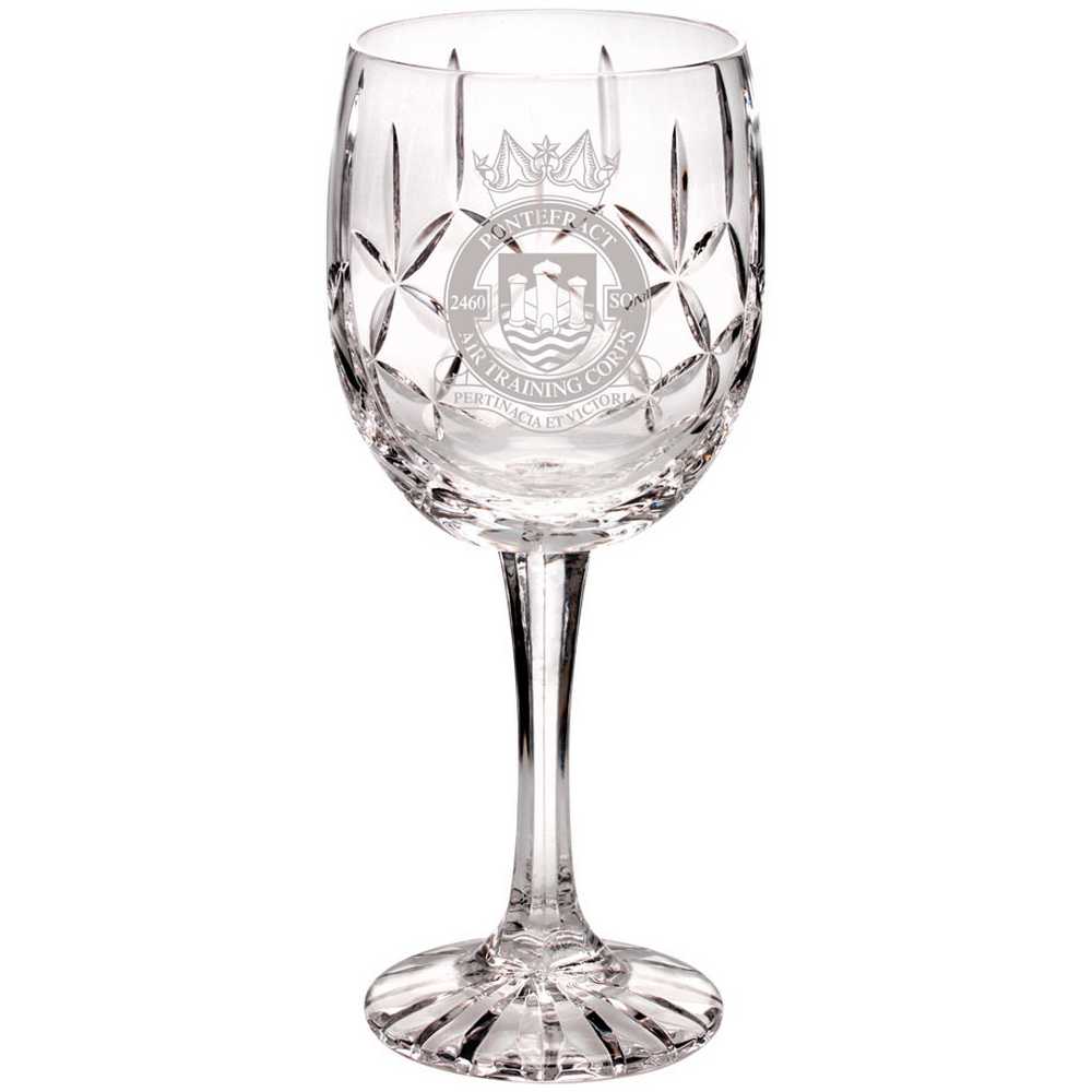 200ML CLASSIC WINE GLASS BLANK PANEL - 7.25in
