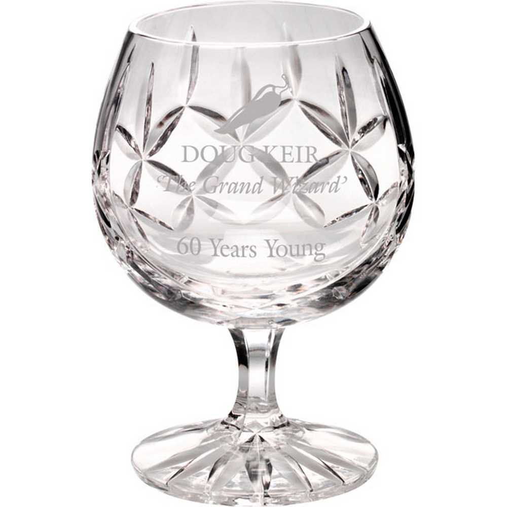 290ML BRANDY GLASS BLANK PANEL - 4.75in