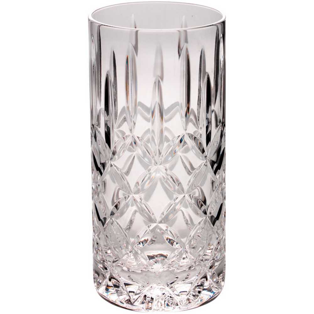 405ML HIGHBALL GLASS TUMBLER FULLY CUT - 6in