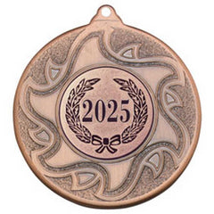 SUNSHINE MEDAL (1in CENTRE) BRONZE - 2in - Optimum Teamwear