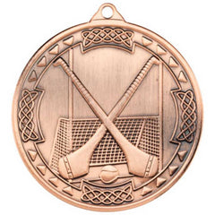 HURLING CELTIC MEDAL BRONZE - 2in - Optimum Teamwear