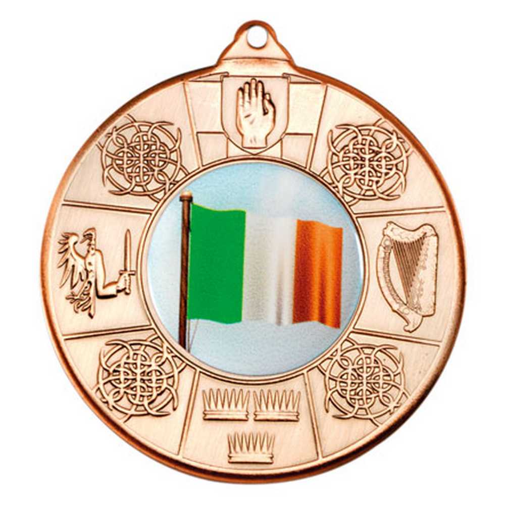 FOUR PROVINCES MEDAL (1in CENTRE) BRONZE - 2in - Optimum Teamwear