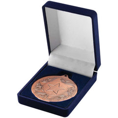 DELUXE BLUE MEDAL BOX (40/50mm RECESS) - 3in - Optimum Teamwear