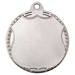 WREATH MEDAL (TAKES SP-SHIELD CENTRE) ANTIQUE SILVER - 2.75in - Optimum Teamwear