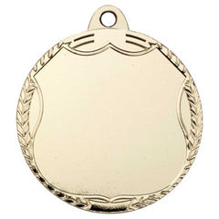 WREATH MEDAL (TAKES SP-SHIELD CENTRE) GOLD - 2.75in - Optimum Teamwear