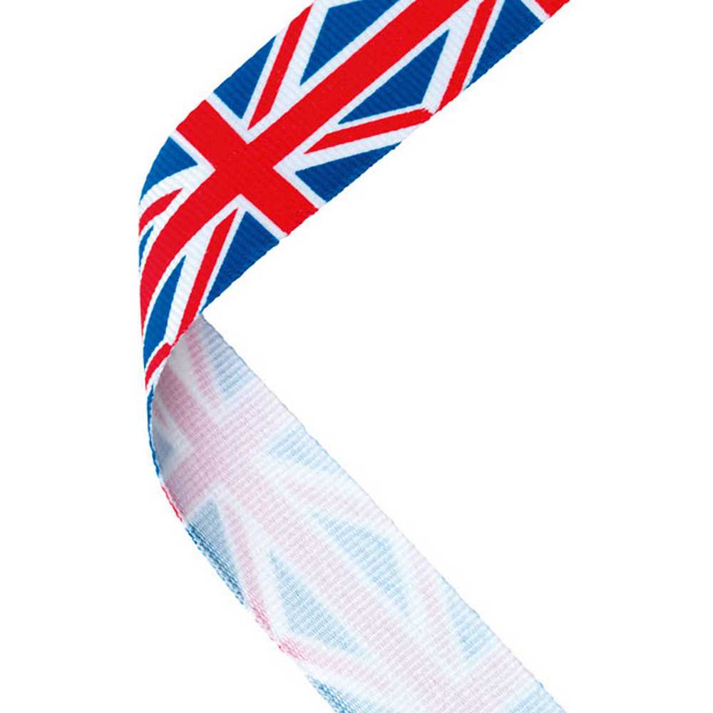 MEDAL RIBBON UNION JACK - 30 X 0.875in - Optimum Teamwear