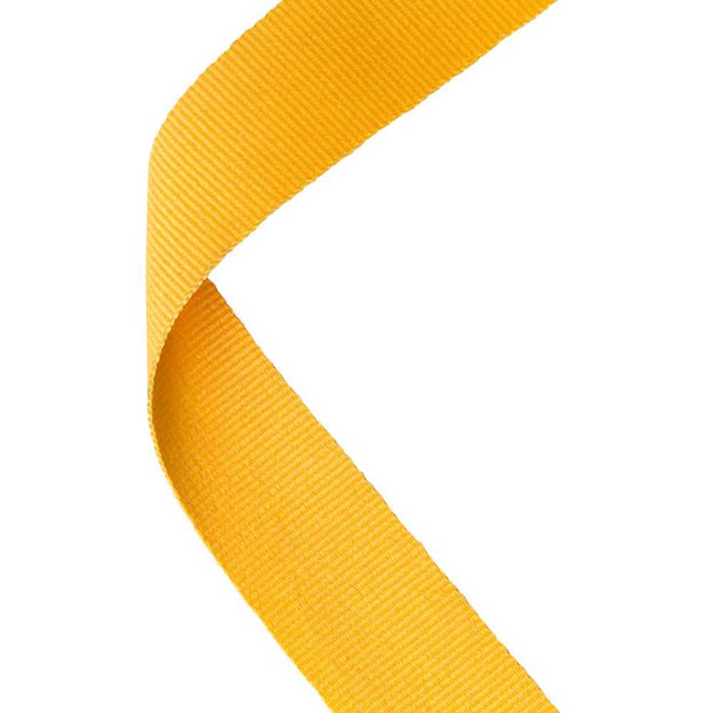 MEDAL RIBBON YELLOW - 30 X 0.875in - Optimum Teamwear