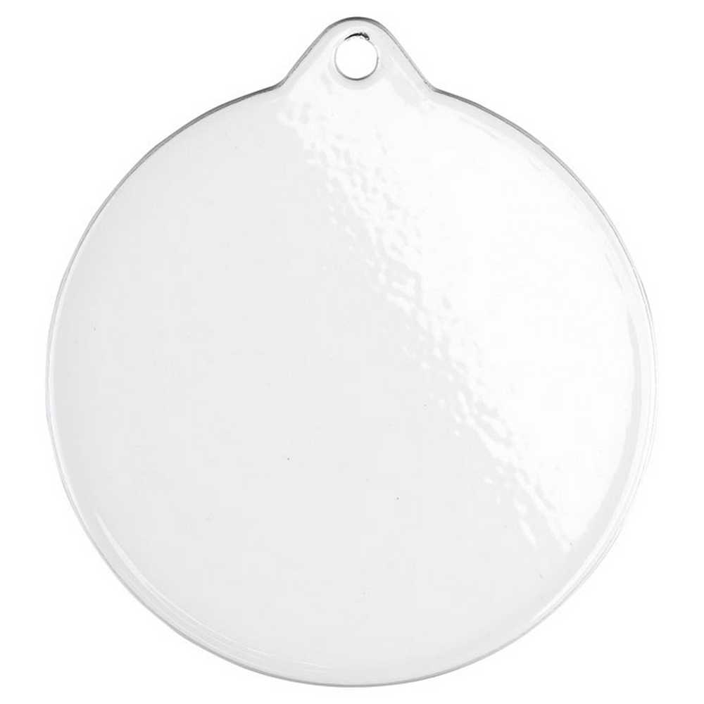 PLAIN WHITE ROUND MEDAL USED FOR SUBLIMATION - 2.75in - Optimum Teamwear