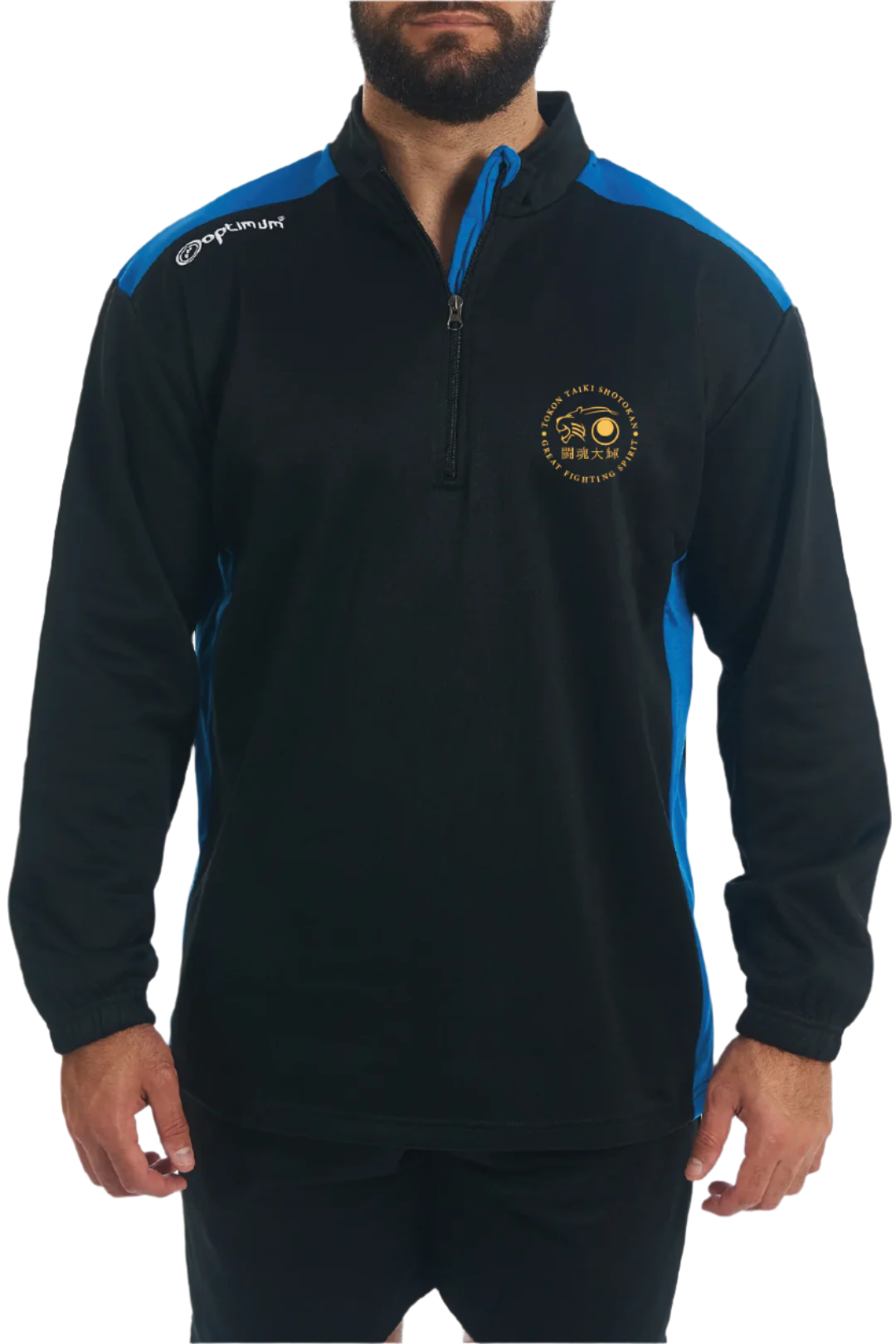 Tokon Taiki Karate Quarter Zip - Optimum Teamwear