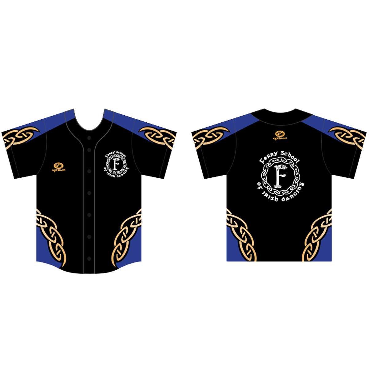 Ferry School Baseball Top - Optimum Teamwear