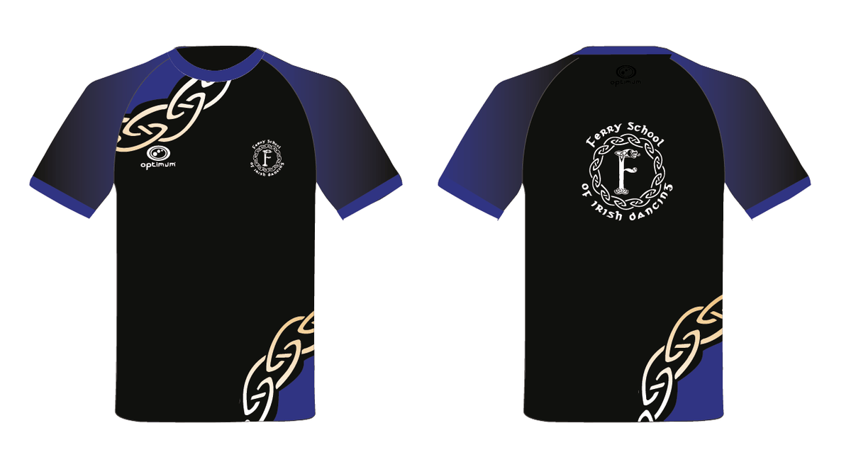 Ferry School Of Irish Dance T-Shirt - Optimum Teamwear