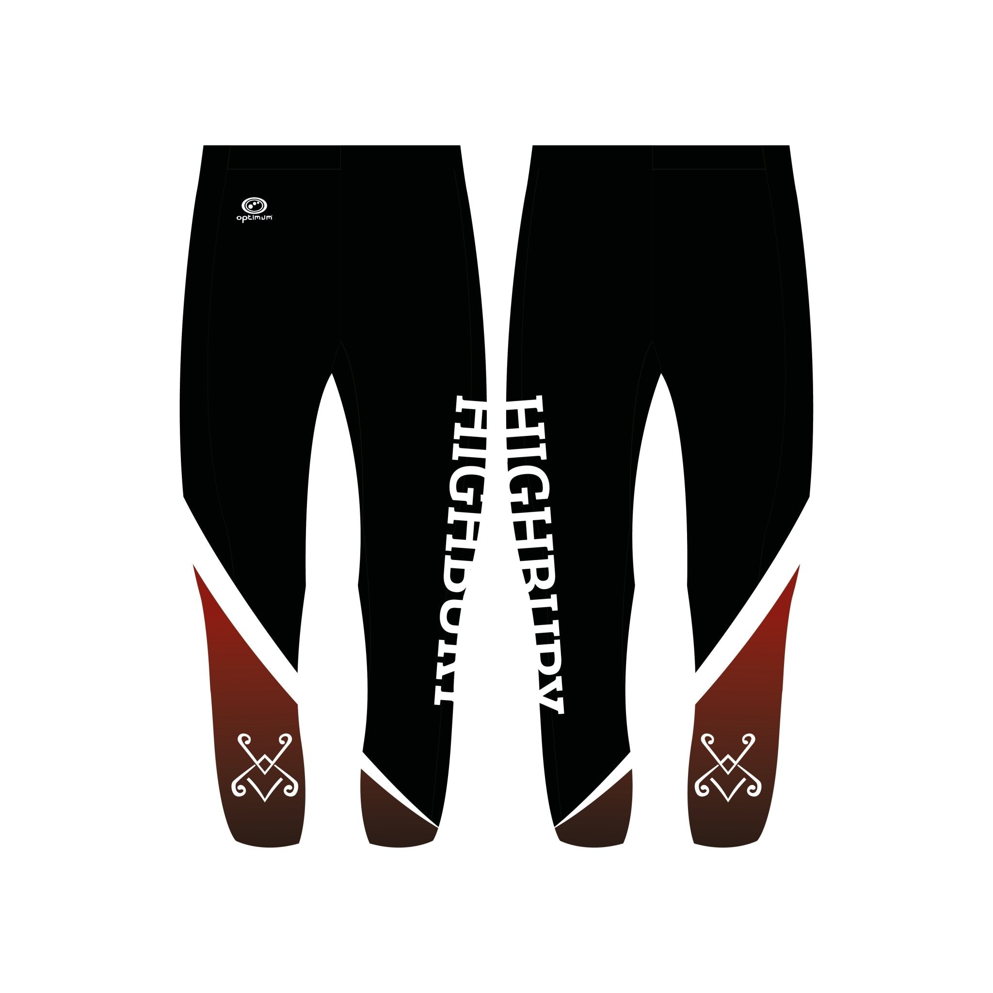 Highbury Morris Dancers Capris Leggings - Optimum Teamwear