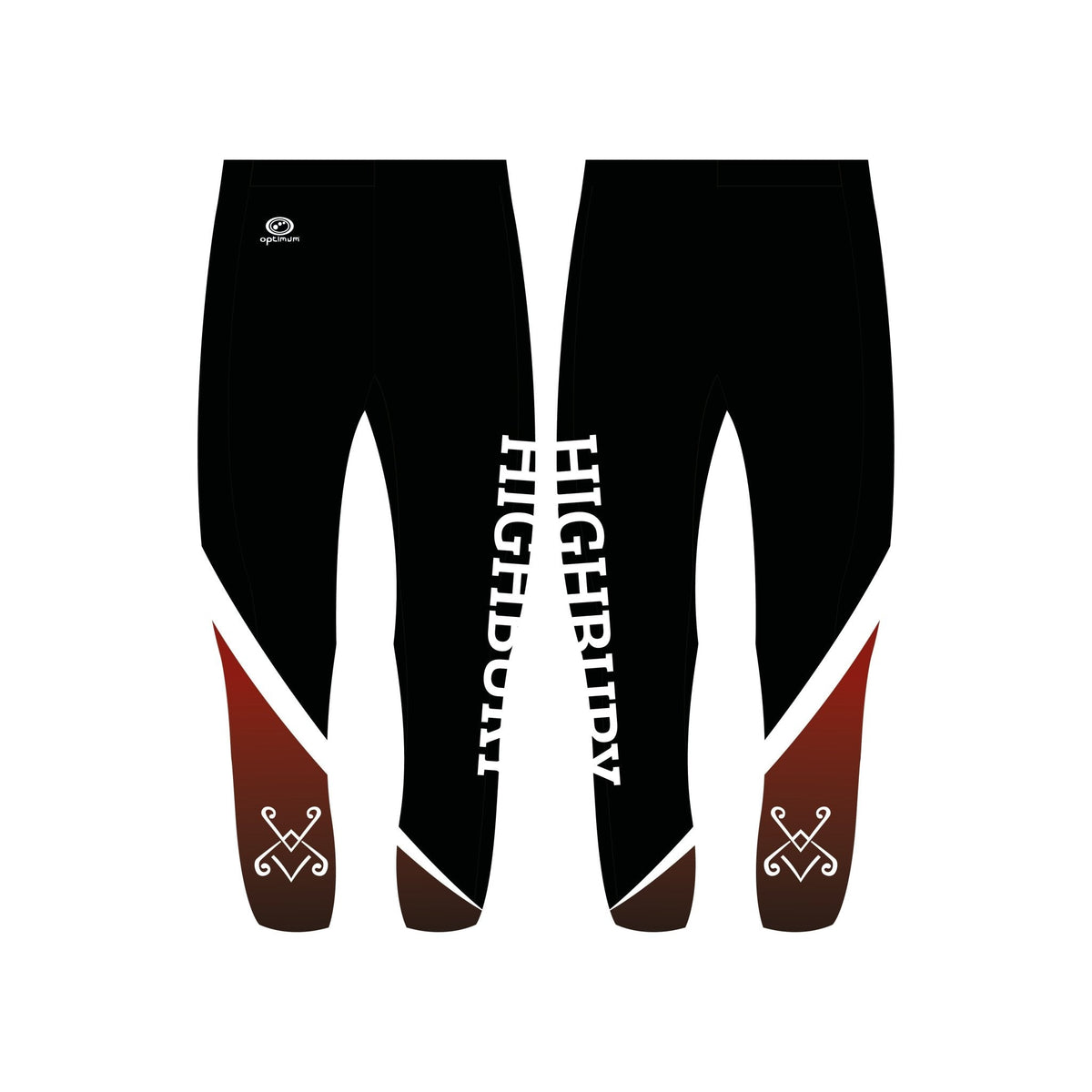 Highbury Morris Dancers Capris Leggings - Optimum Teamwear