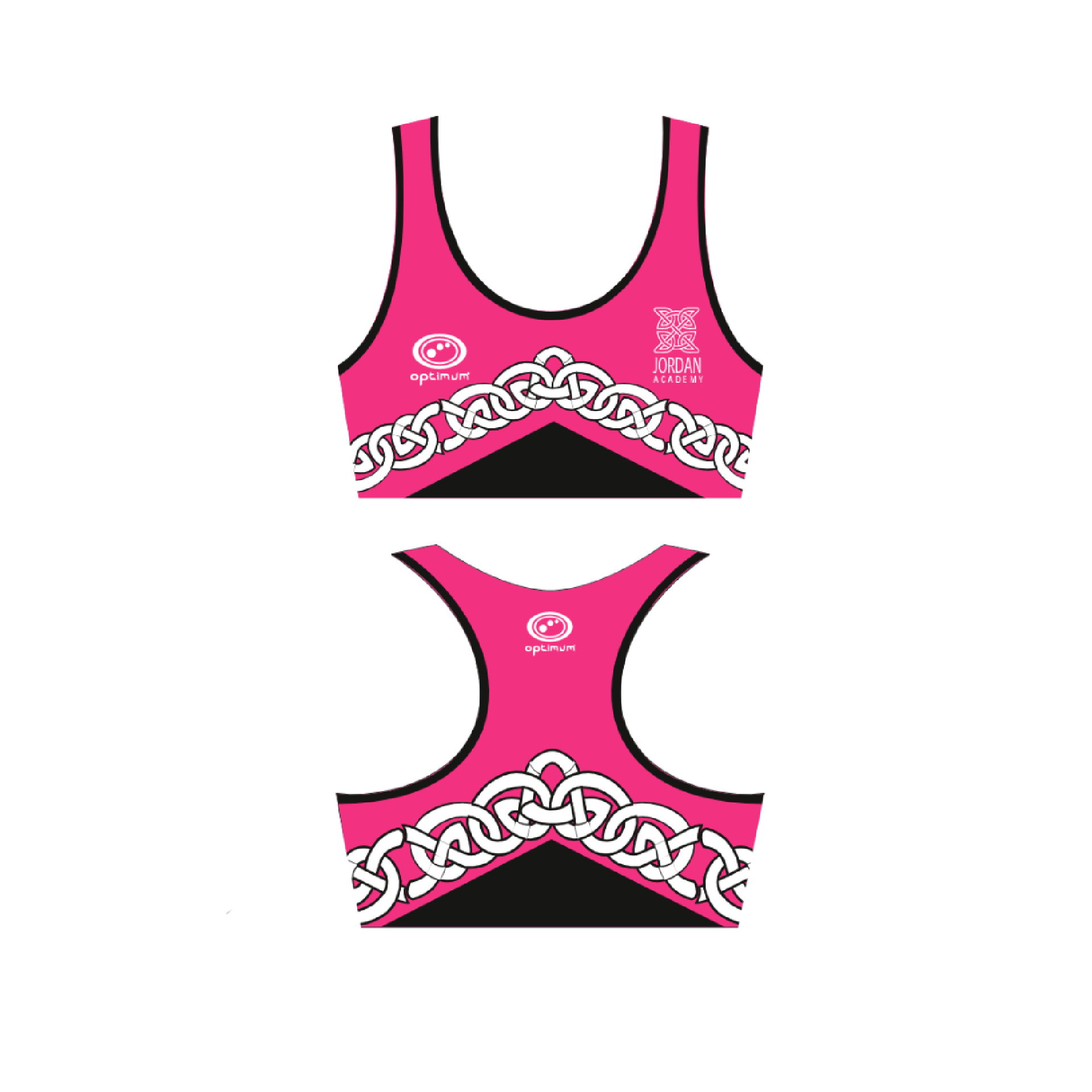 Jordan Academy Crop top - Optimum Teamwear