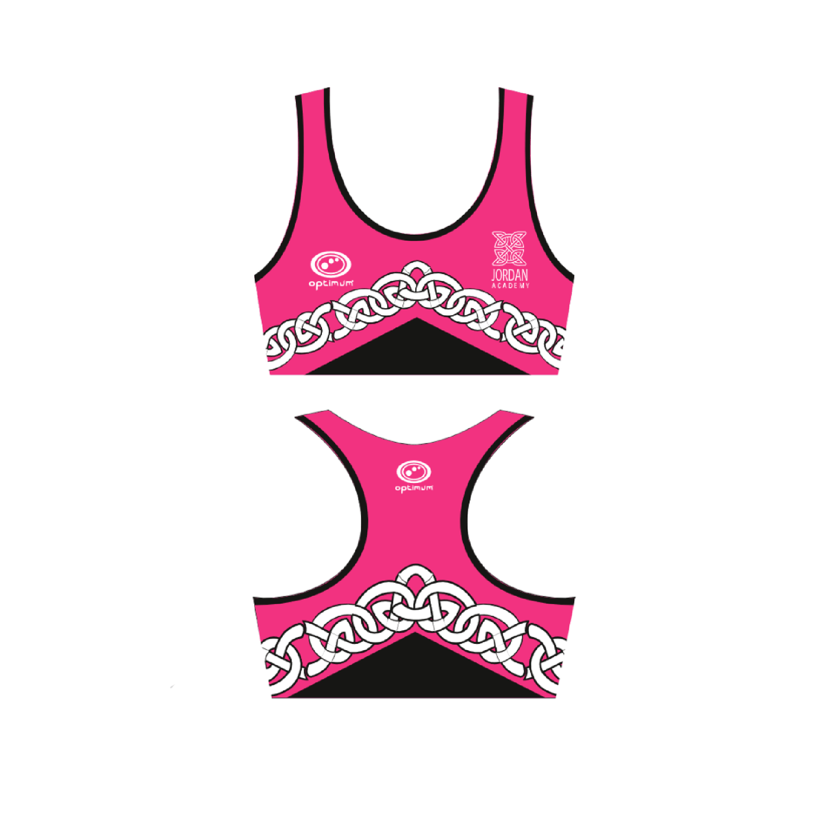 Jordan Academy Crop top - Optimum Teamwear