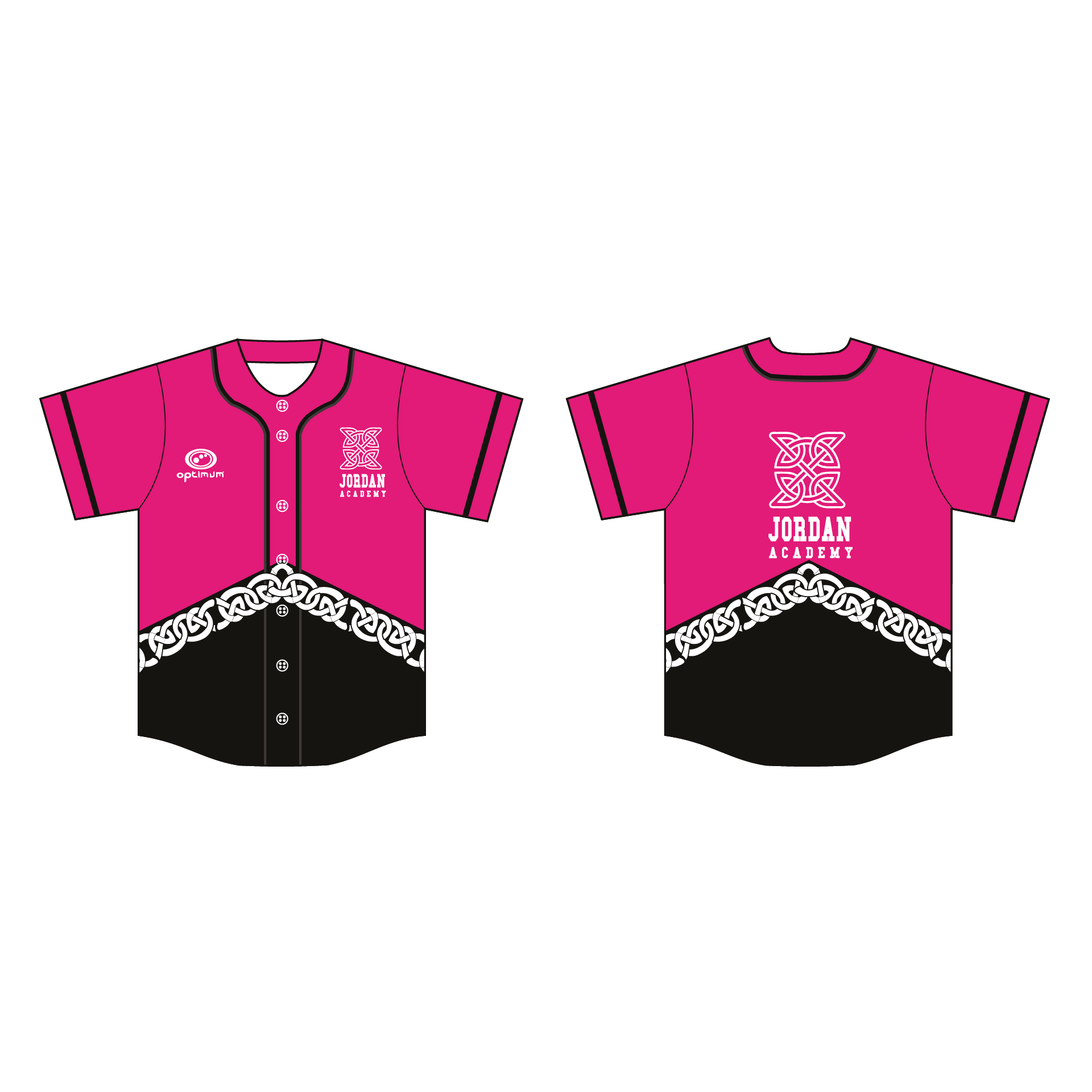 Jordans Academy Baseball Top - Optimum Teamwear