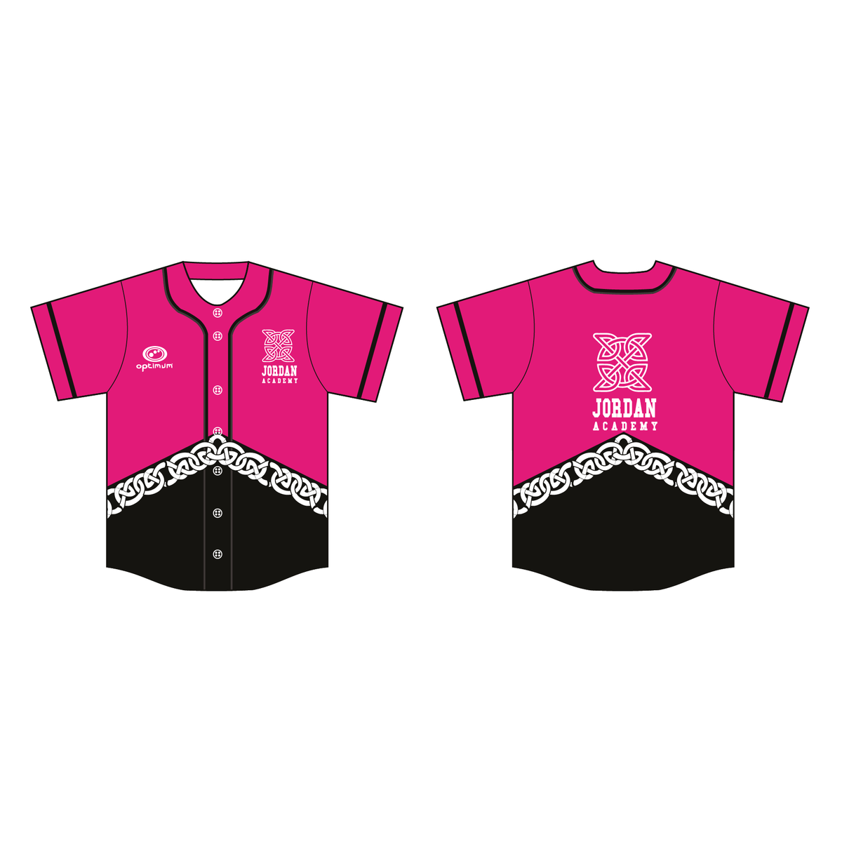 Jordans Academy Baseball Top - Optimum Teamwear