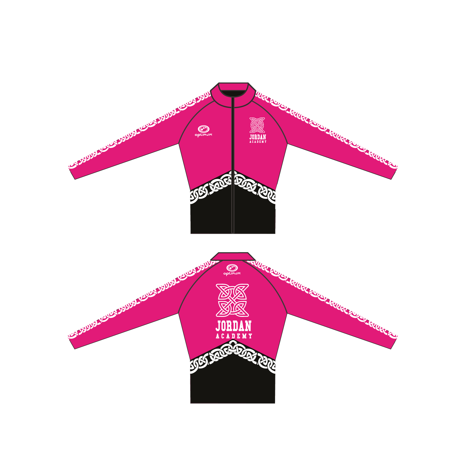 Jordans Academy Tracksuit Top - Optimum Teamwear