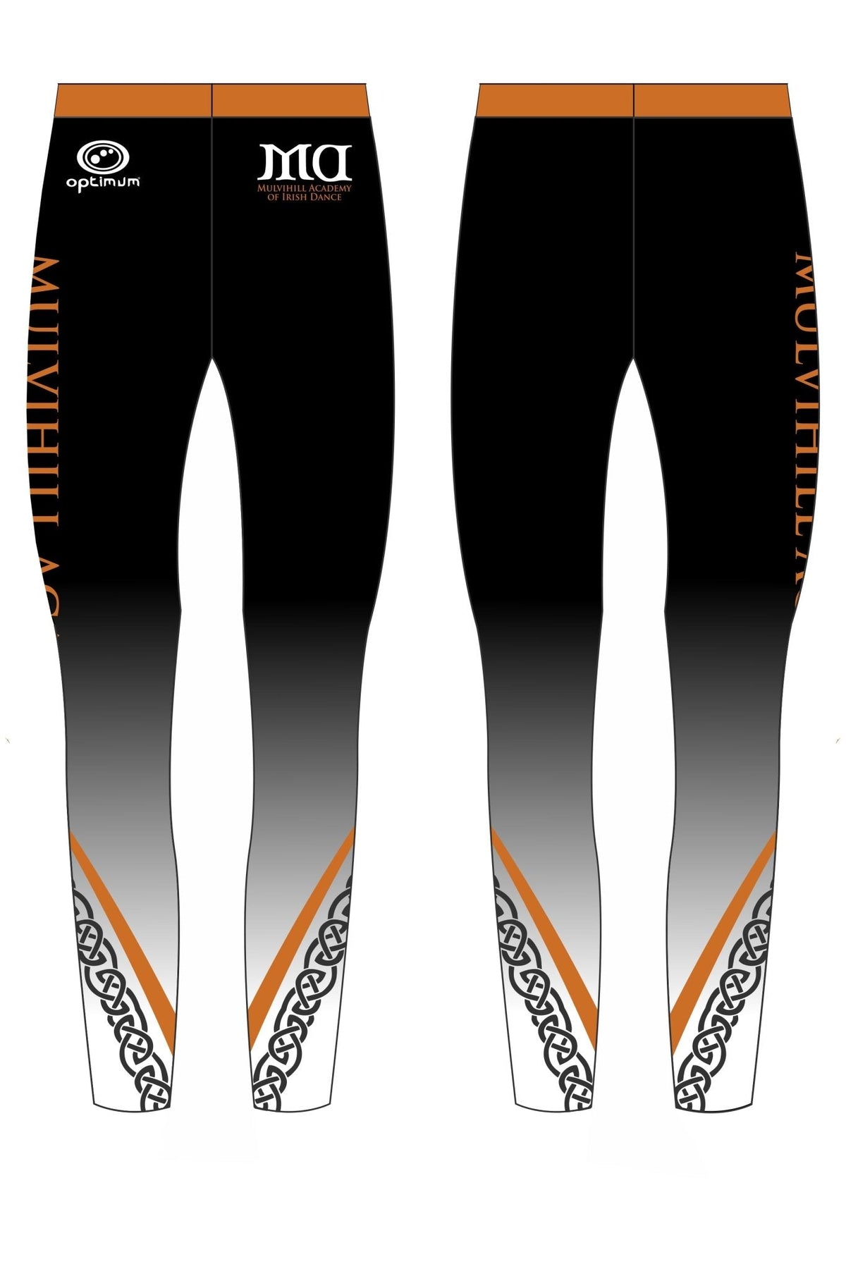 Mulvihill Academy Of Irish Dance Leggings - Optimum Teamwear
