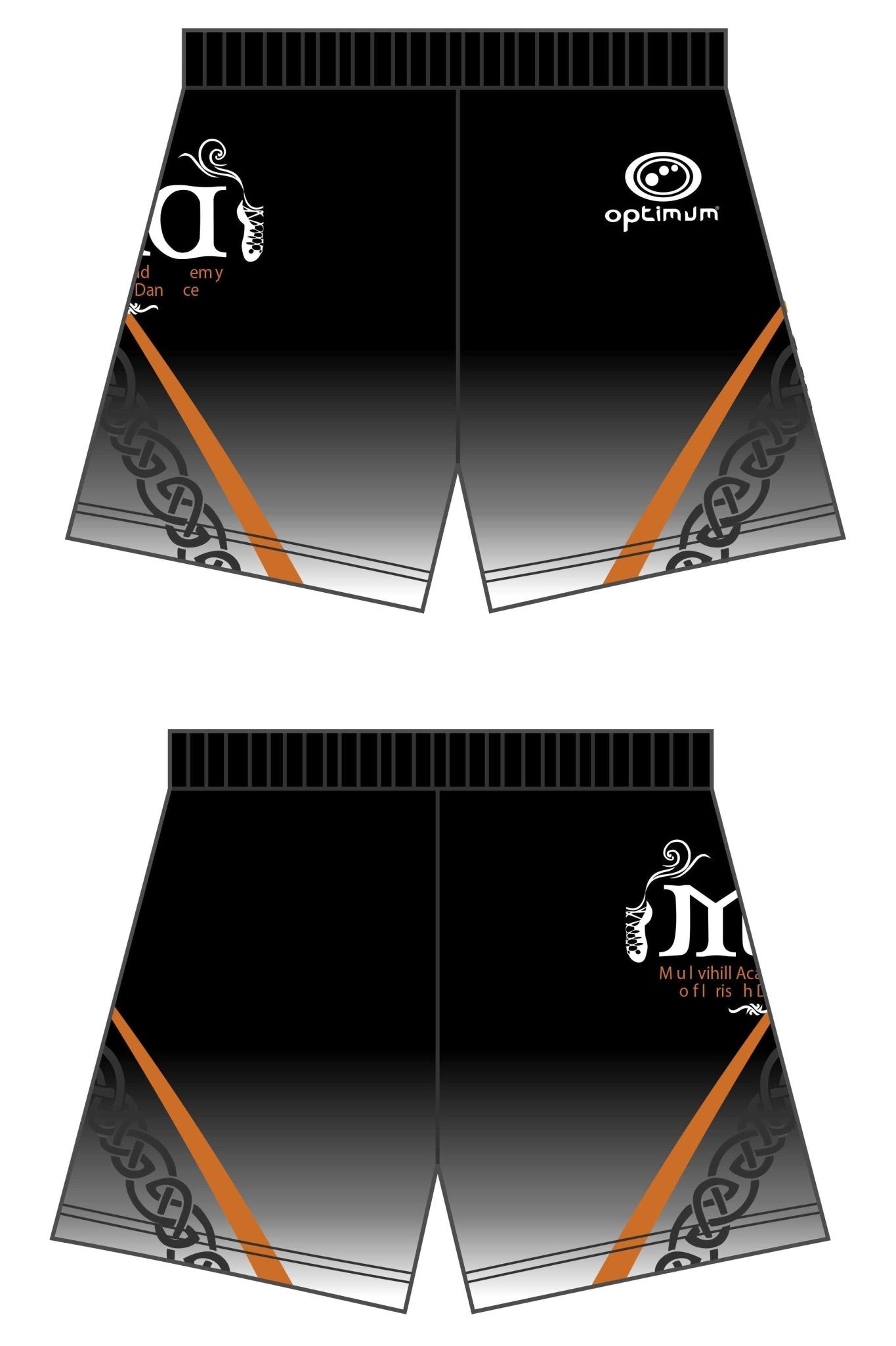 Mulvihill Academy Of Irish Dance Shorts - Optimum Teamwear