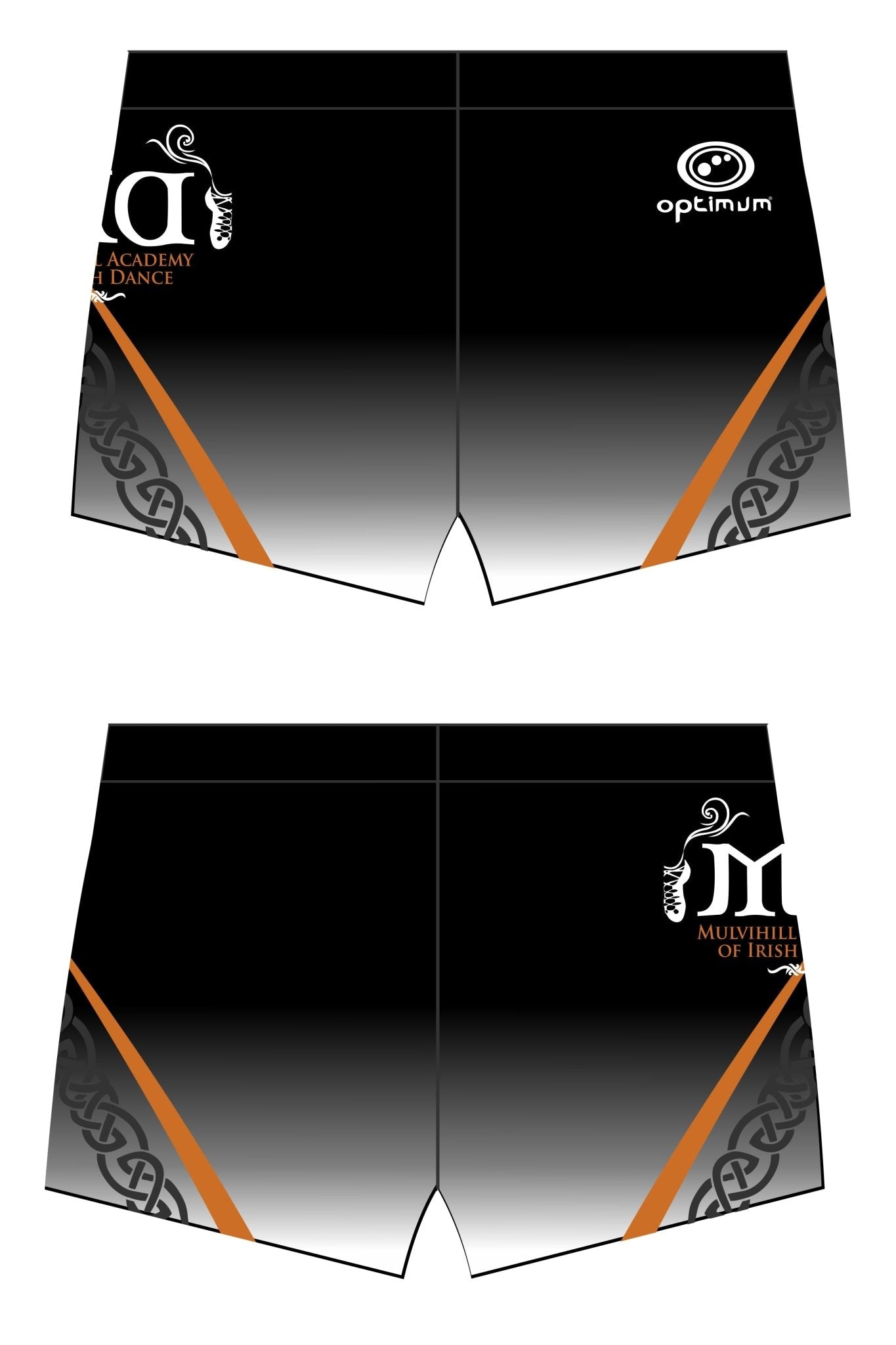 Mulvihill Academy Of Irish Dance Shorts - Optimum Teamwear
