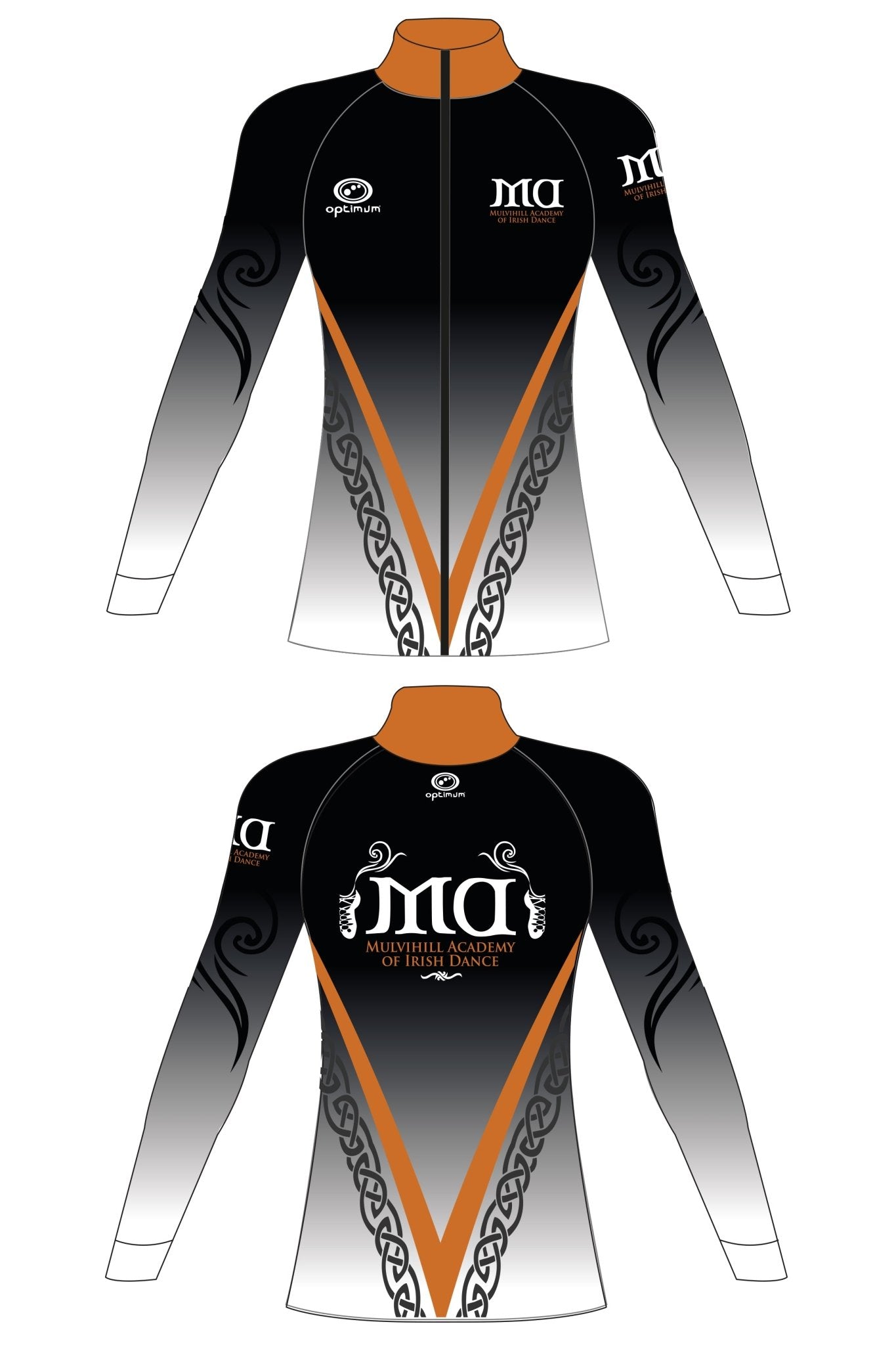 Mulvihill Academy Of Irish Dance Tracksuit Top - Optimum Teamwear