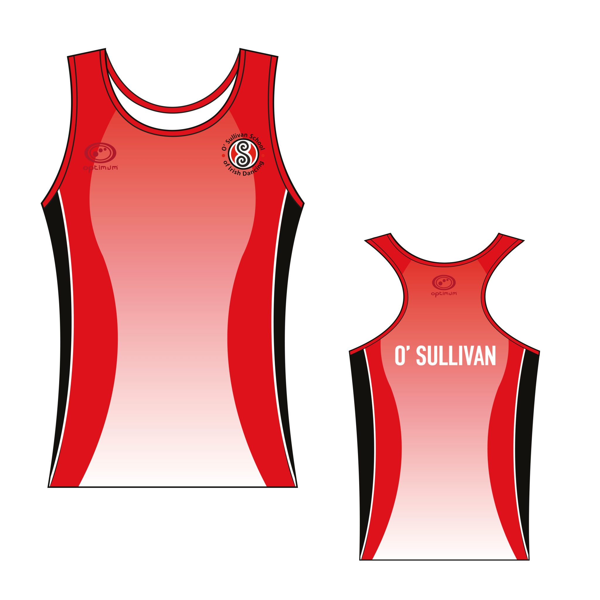 O'Sullivan Vest Red - Optimum Teamwear