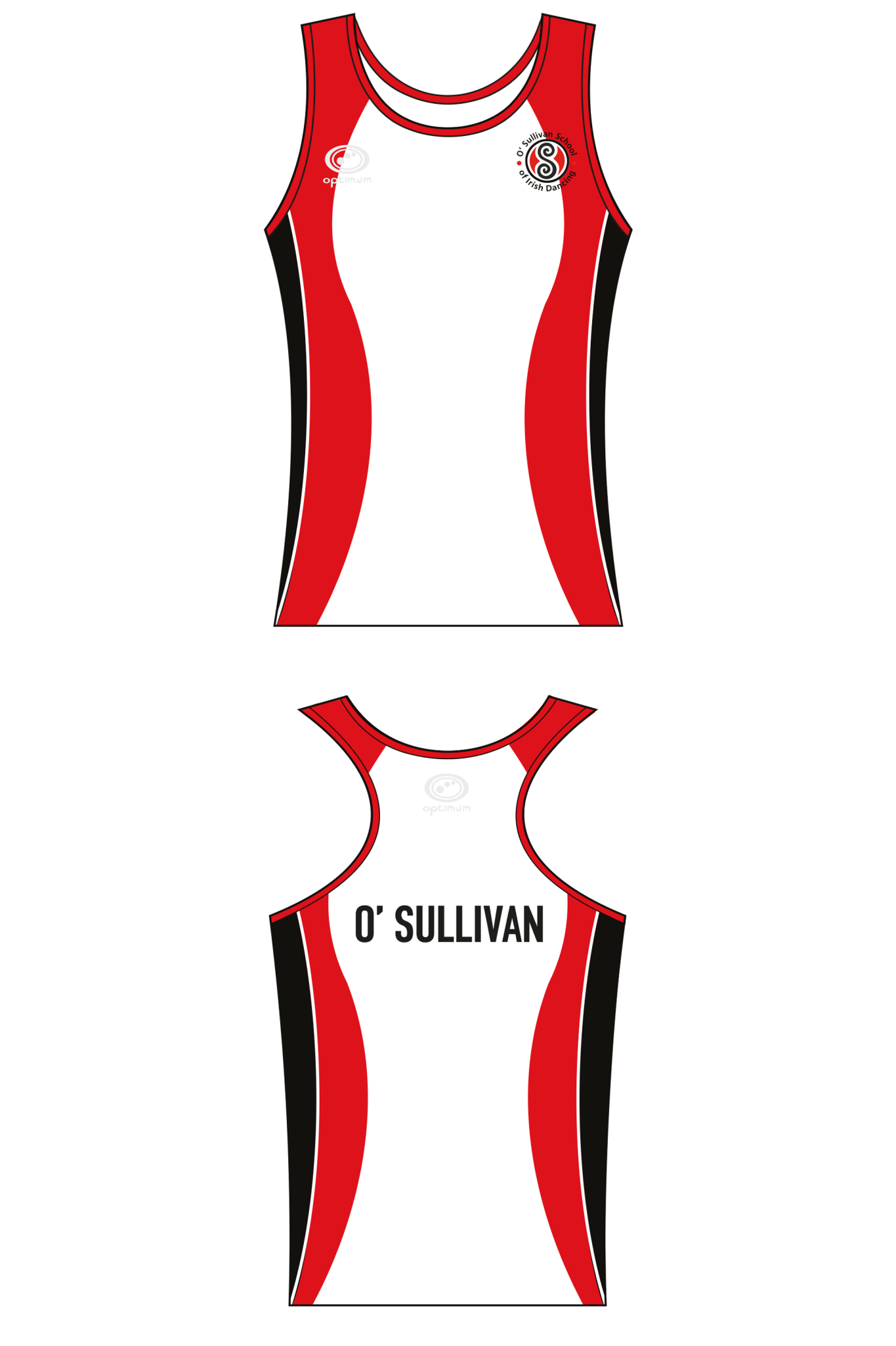 O'Sullivan Vest White - Optimum Teamwear