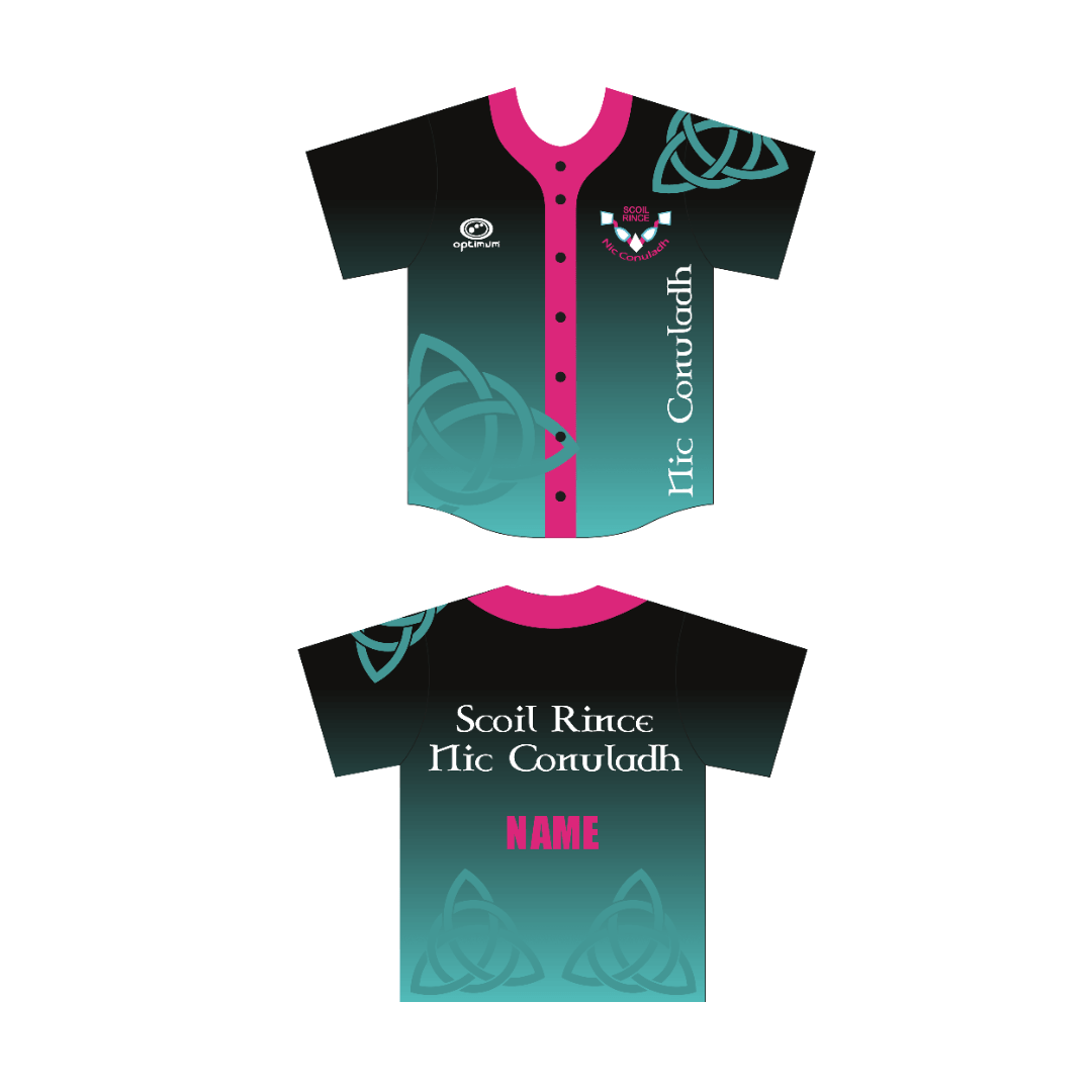 Scoil Rince Nic Conuladh womens Baseball Top - Optimum Teamwear
