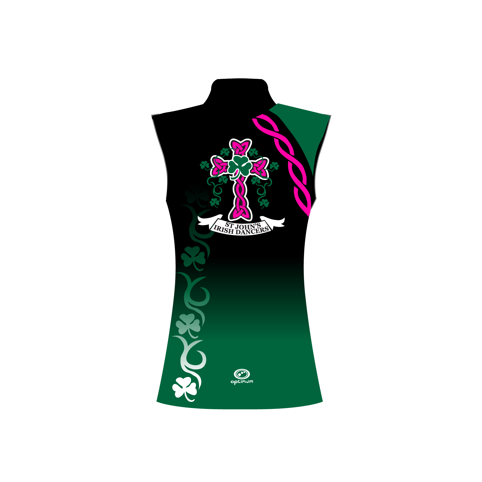 St John's irish dancers Gillet - Optimum Teamwear