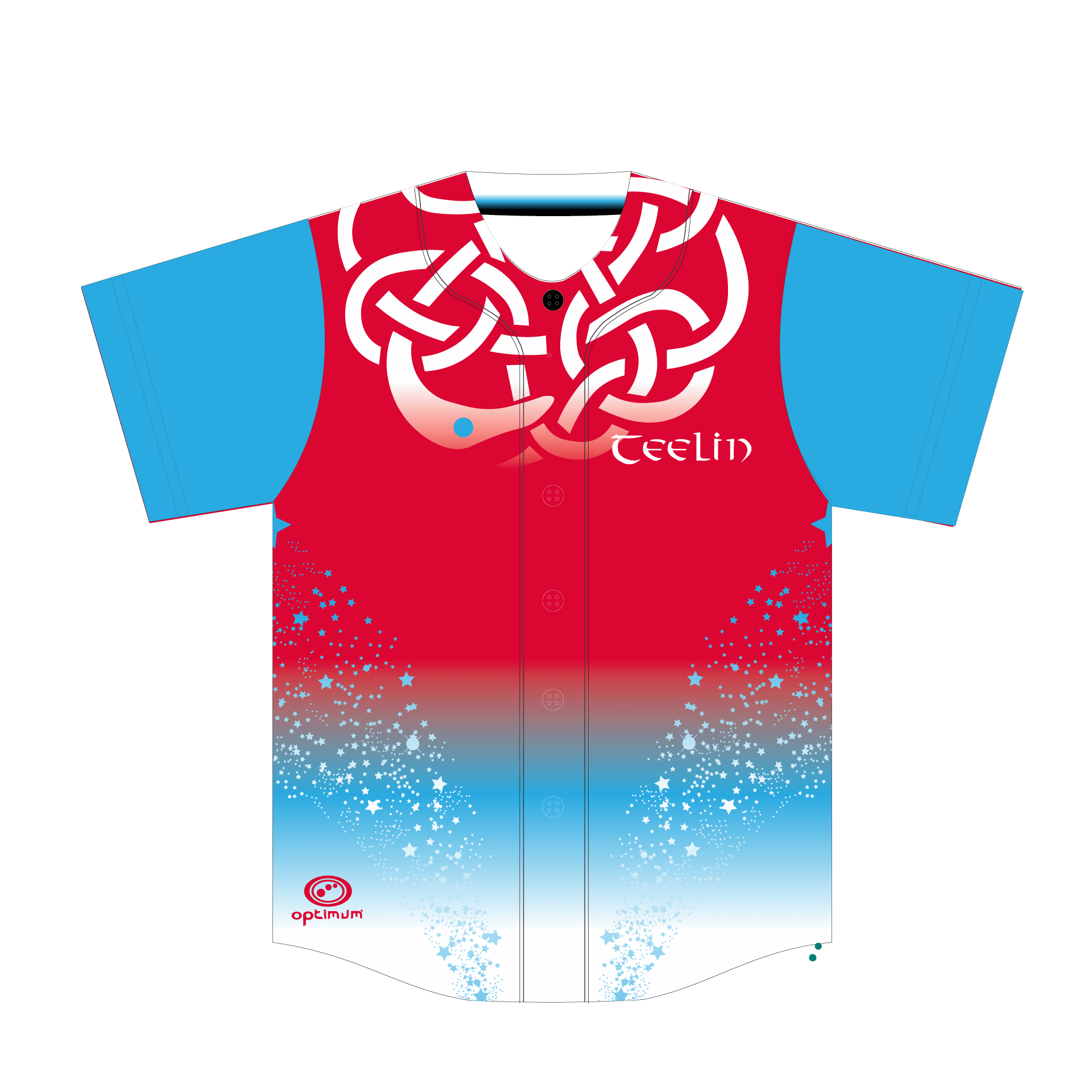 Teelin Baseball Top - Optimum Teamwear