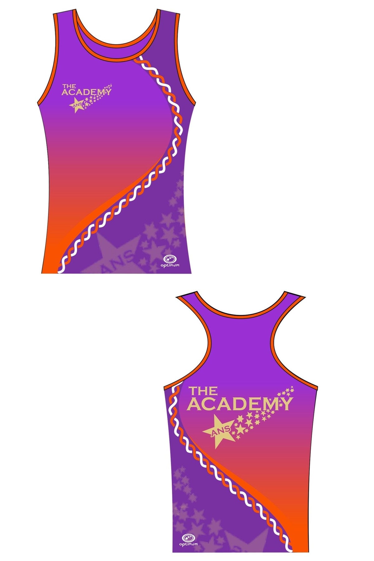The Academy ANS Dance Vest - Optimum Teamwear